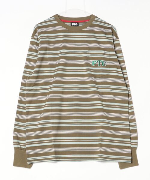 FTC（エフティーシー）の「POCKET STRIPE L/S TOP（Tシャツ/カットソー