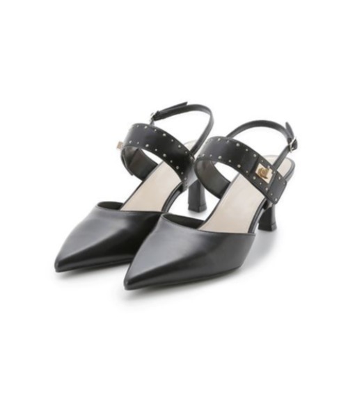 SNIDEL(スナイデル)の「ベルトヒールサンダル(サンダル・レディース・アイボリー/ベージュ/ブラック・MEDIUM/SMALL/LARGE)」の3枚目の写真