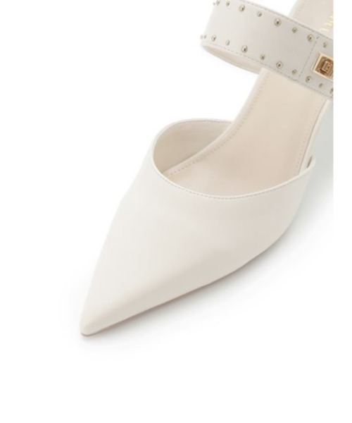 SNIDEL(スナイデル)の「ベルトヒールサンダル(サンダル・レディース・アイボリー/ベージュ/ブラック・MEDIUM/SMALL/LARGE)」の8枚目の写真