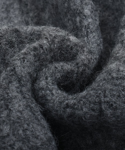 Felt-Maglietta（フェルトマリエッタ）の「ボタン付きネックウォーマー（ネックウォーマー/スヌード・レディース・ブラック/アイボリー/チャコールグレー/グレー・FREE）」の19枚目の写真