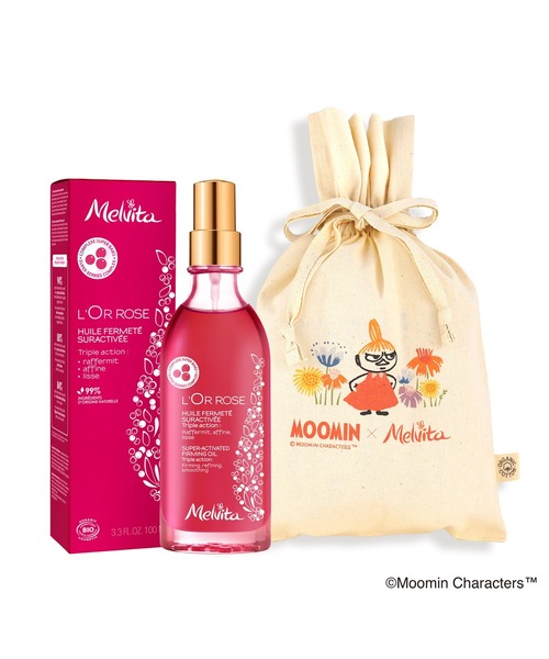 Melvita（メルヴィータ）の「ロルロゼ ピンクフィットオイル