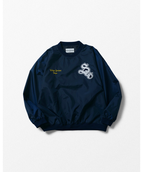 WHIZLIMITED（ウィズリミテッド）の「TRACK SHIRT（その他トップス・メンズ・グレー/ネイビー・LARGE/MEDIUM）」の3枚目の写真