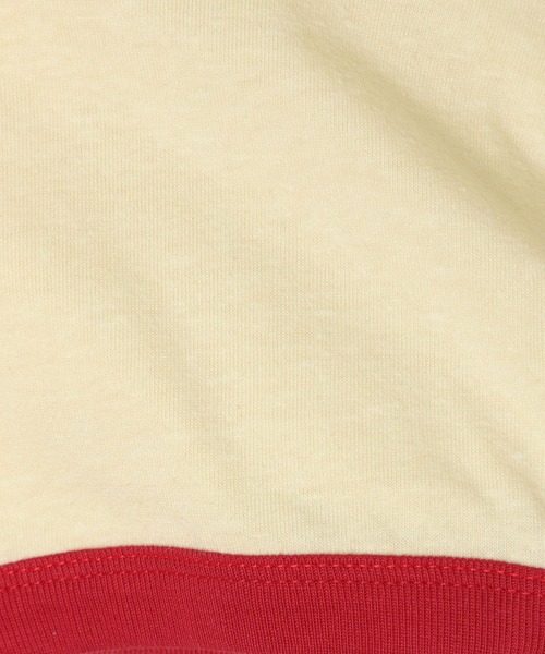 FRUIT OF THE LOOM(フルーツオブザルーム)の「【Fruit Of The Loom(フルーツオブザルーム)】リンガーT(KIDS)(Tシャツ/カットソー・キッズ・パープル/グリーン/アイボリー・110cm/120cm/130cm/140cm)」の18枚目の写真