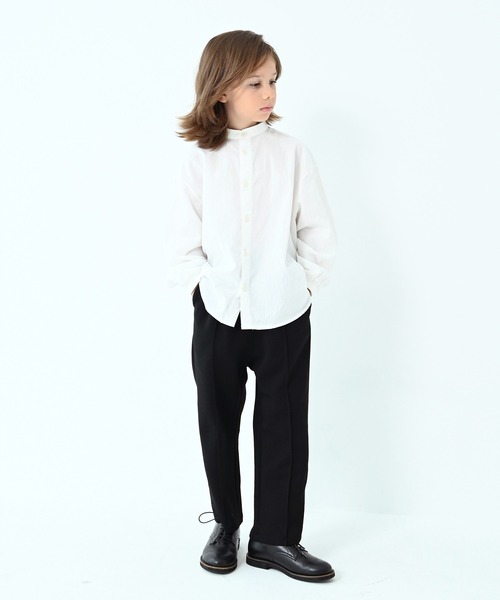 GENERATOR（ジェネレーター）の「GENERATOR/ジェネレーター バンドカラーシャツ（シャツ/ブラウス・キッズ・ホワイト・120cm/130cm/140cm/150cm/160cm）」の7枚目の写真