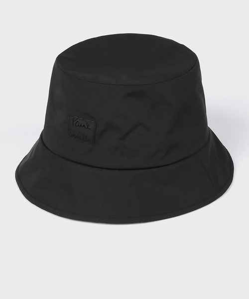 Paul Smith(ポールスミス)の「ウィメンズ ワンポイントロゴ バケットハット / 145625 HATWR(ハット・レディース・ブラック/ベージュ・FREE)」の2枚目の写真
