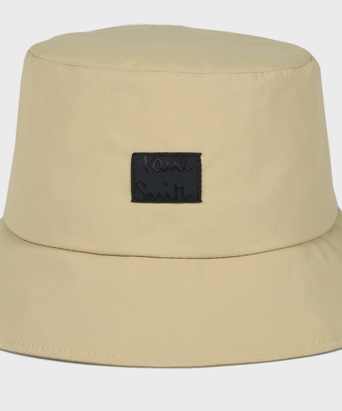 Paul Smith(ポールスミス)の「ウィメンズ ワンポイントロゴ バケットハット / 145625 HATWR(ハット・レディース・ブラック/ベージュ・FREE)」の6枚目の写真