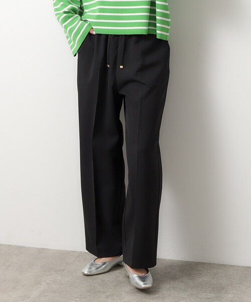 OPAQUE.CLIP（オペークドットクリップ）の「◆≪SS-LLsize≫ 美脚ツイルワイドパンツ【洗濯機洗い可】（その他パンツ・レディース・ベージュ/グリーン/ブラック・34/36/38/40/42）」の21枚目の写真