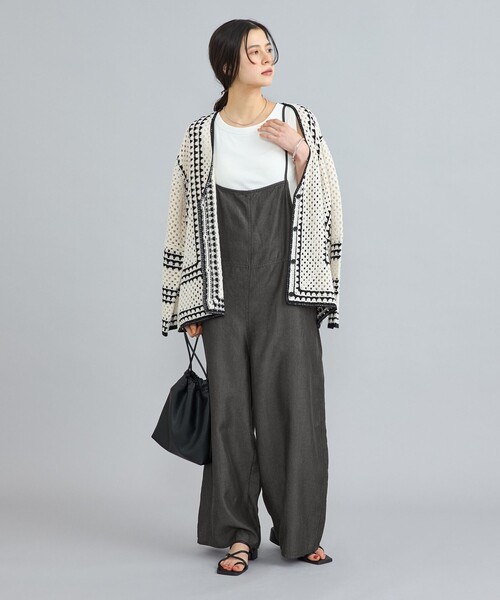 coen(コーエン)の「ライトデニムキャミサロペット(サロペット/オーバーオール・レディース・ライトブルー/ブラック/コバルトブルー・M/L)」の18枚目の写真