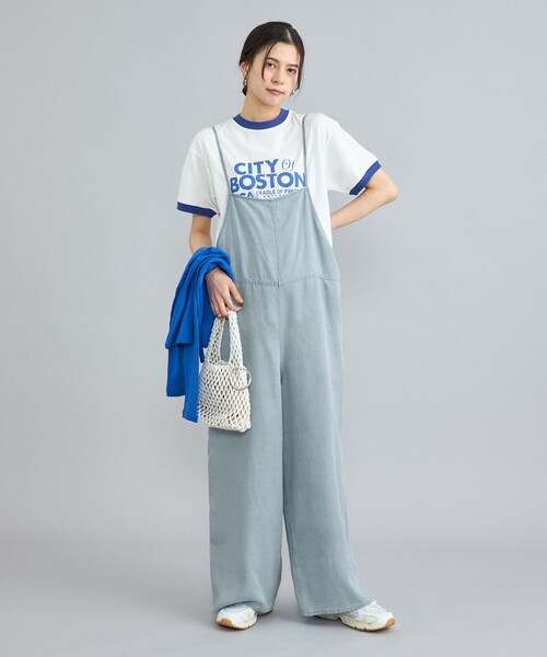 coen(コーエン)の「ライトデニムキャミサロペット(サロペット/オーバーオール・レディース・ライトブルー/ブラック/コバルトブルー・M/L)」の22枚目の写真