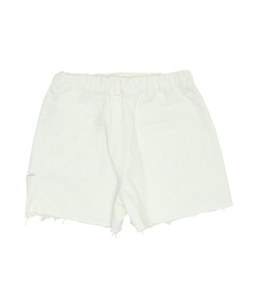 PINKHUNT(ピンクハント)の「PINKHUNT ピンクハント ダメージ デニム ショートパンツ 9305K(デニムパンツ・キッズ・ブルー/ホワイト・120cm/130cm/140cm/150cm/160cm)」の6枚目の写真