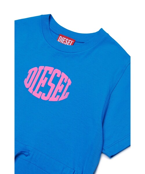 DIESEL（ディーゼル）の「キッズ ワンピース DEMPYJE（ワンピース・キッズ・ブルー/ピンク・10Y/12Y/14Y/6Y/4Y/8Y）」の6枚目の写真