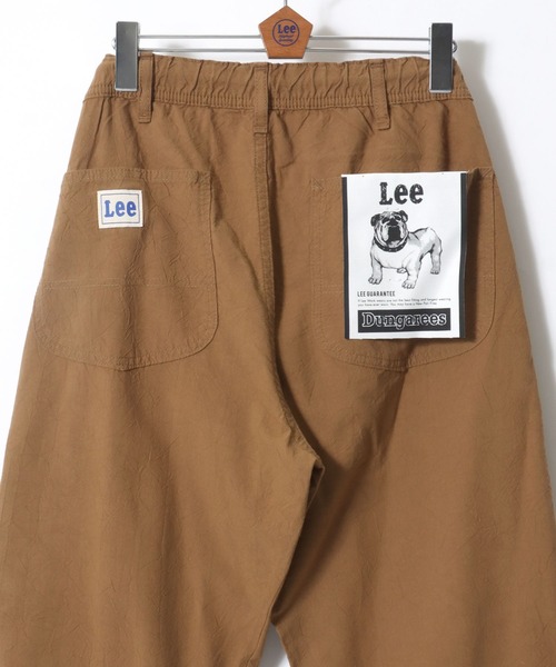 Lee(リー)の「Lee/リー BAKER EASY PANTS/ベーカーイージーパンツ/デニム シーチング ルーズテーパードパンツ/レディース メンズ(デニムパンツ・メンズ・インディゴブルー/ベージュ/オリーブ/ブラック/ワンウォッシュ/ブラック系その他・M/XL/L)」の3枚目の写真