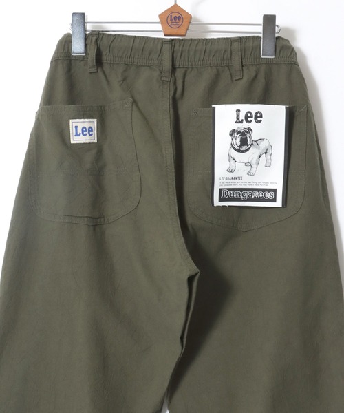 Lee(リー)の「Lee/リー BAKER EASY PANTS/ベーカーイージーパンツ/デニム シーチング ルーズテーパードパンツ/レディース メンズ(デニムパンツ・メンズ・インディゴブルー/ベージュ/オリーブ/ブラック/ワンウォッシュ/ブラック系その他・M/XL/L)」の4枚目の写真