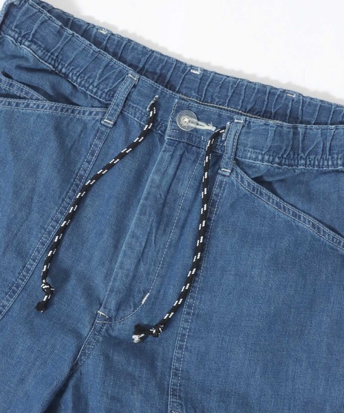 Lee(リー)の「Lee/リー BAKER EASY PANTS/ベーカーイージーパンツ/デニム シーチング ルーズテーパードパンツ/レディース メンズ(デニムパンツ・メンズ・インディゴブルー/ベージュ/オリーブ/ブラック/ワンウォッシュ/ブラック系その他・M/XL/L)」の18枚目の写真