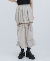 HOUGA | 【HOUGA/ホウガ】《STUDIOUS別注》twins skirt/ツインスカート(スカート)