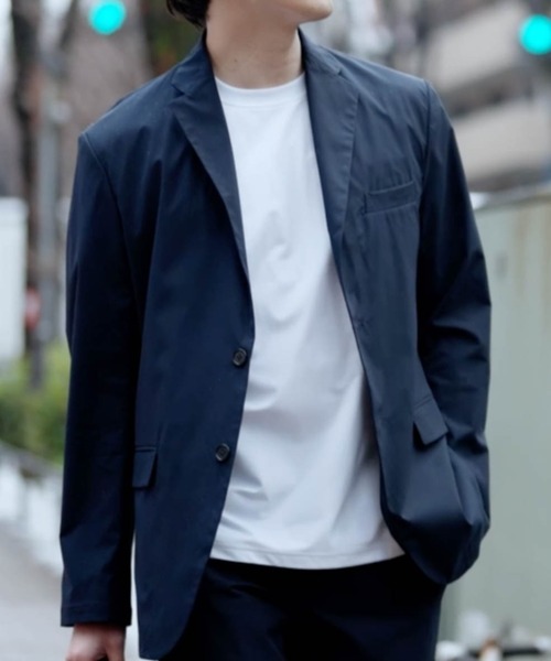 NAVY FIT ストレッチジャケット（テーラードジャケット）｜NAVY