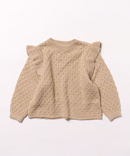 【セール】/Rylee＋Cru/la reina sweater || putty（その他ベビー用品）｜Rylee + Cru（ライリーアンドクルー）