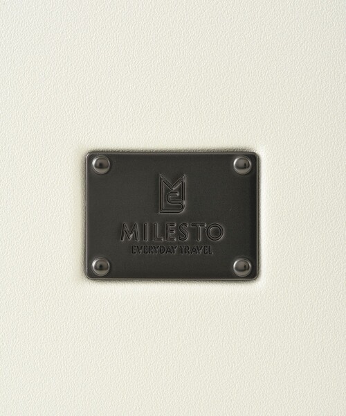MILESTO（ミレスト）の「MILESTO/ミレスト フロントポケットキャリー キャビンサイズ ストッパー付 31L（スーツケース/キャリーバッグ・メンズ・ネイビー/ホワイト/レッド/ブラック・ONE SIZE）」の9枚目の写真