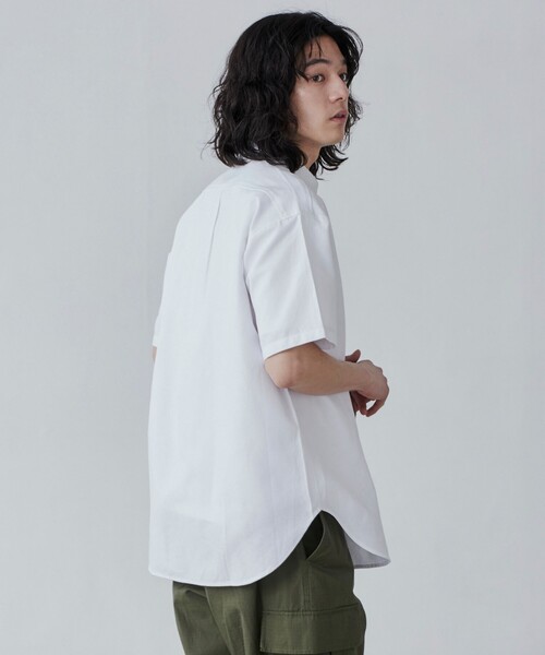 coen(コーエン)の「Jeremy Yamamura×コーエン グラフィック刺繍半袖シャツ(シャツ/ブラウス・メンズ・ライトブルー/ホワイト・XL/L/M/S)」の6枚目の写真