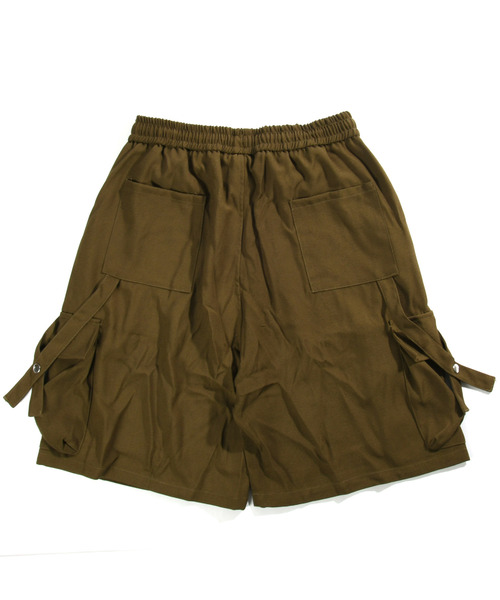 neos（ネオス）の「【neos】ルーズシルエット フラップポケット カーゴ ハーフ ワイド パンツ（カーゴパンツ・メンズ・ブラック/カーキブラウン/チャコールグレー・MEDIUM/LARGE/X-LARGE）」の8枚目の写真