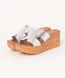ITALIAN SHOEMAKERS（イタリアンシューメーカー）の「【ITALIAN SHOEMAKERS】厚底ミュールサンダル(942123)（サンダル）」