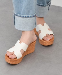 ITALIAN SHOEMAKERS（イタリアンシューメーカー）の「【ITALIAN SHOEMAKERS】厚底ミュールサンダル(942123)（サンダル）」