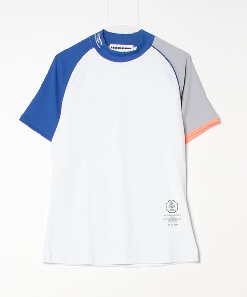 DECEMBERMAY(ディセンバーメイ)の「ECOARCH sportyful Mocknec(ポロシャツ・メンズ・オレンジ/ホワイト/ブラック/ネイビー・MEDIUM/LARGE)」の2枚目の写真