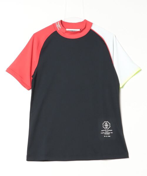 DECEMBERMAY(ディセンバーメイ)の「ECOARCH sportyful Mocknec(ポロシャツ・メンズ・オレンジ/ホワイト/ブラック/ネイビー・MEDIUM/LARGE)」の3枚目の写真