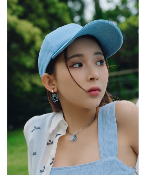 LILY BROWN（リリーブラウン）の「【LILY BROWN×MARY QUANT】デイジークリアネックレス（ネックレス・レディース・クリア/ライトブルー/グリーン・FREE）」の4枚目の写真