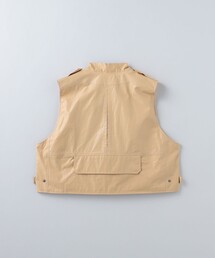 roku コットンフィッシングベスト ベージュ 6（ロク）の「＜6(ROKU)＞コットン フィッシング ベスト（ベスト