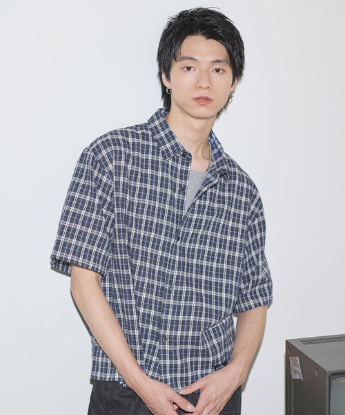 LE SSERAFIM ワルツ JPグッズ SHIRT チェックシャツ Mサイズ LE SSERAFIM ワルツ JPグッズ SHIRT チェックシャツ Mサイズ