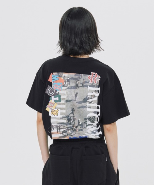 ROMANTIC CROWNのREVERSE LOGO TEE SHIRT 全2色 REVERSE LOGO TEE SHIRT_BLACK | ROMANTIC CROWN
