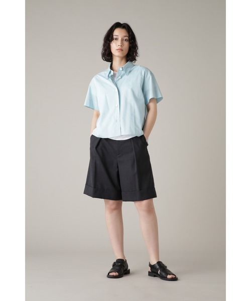 パンツ Margaret Howell summer wool shorts MARGARET HOWELL（マーガレットハウエル）の「SUMMER WOOL POPLIN