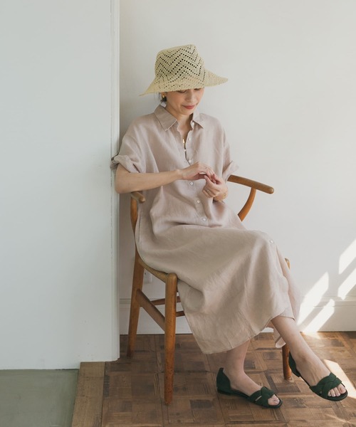 URBAN RESEARCH DOORS（アーバンリサーチドアーズ）の「リネン前開き