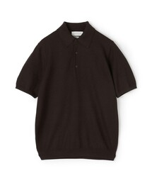 TOMORROWLAND TRICOT シルクコットン ニットポロシャツ