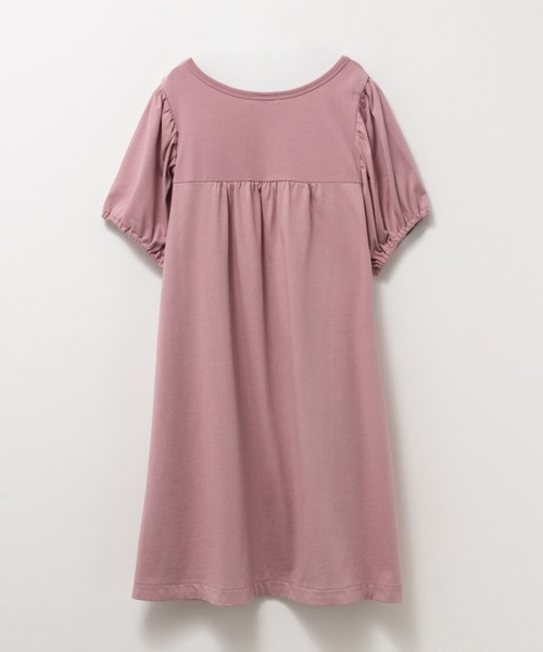 NAVY(ネイビー)の「NAVY 冷感 ギャザーワンピース(Tシャツ/カットソー・キッズ・ピンク/ブルー系その他/チャコールグレー・120/130/140/150/160)」の5枚目の写真