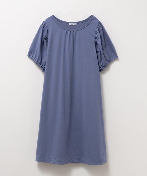 NAVY(ネイビー)の「NAVY 冷感 ギャザーワンピース(Tシャツ/カットソー・キッズ・ピンク/ブルー系その他/チャコールグレー・120/130/140/150/160)」の12枚目の写真