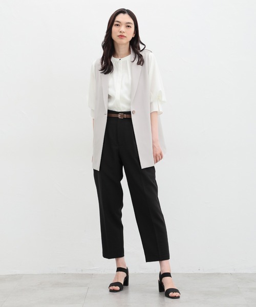 Honeys（ハニーズ）の「テーラードジレ（ベスト・レディース・ライトグレー/グリーン/杢グレー/ブラック・LL/L/M/S）」の20枚目の写真