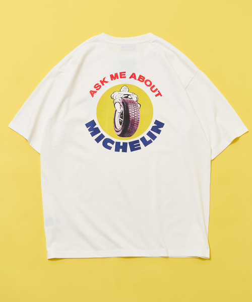 417 EDIFICE(フォーワンセブンエディフィス)の「MICHELIN Tシャツ2(Tシャツ/カットソー・メンズ・ホワイト・X-LARGE/LARGE/MEDIUM)」の8枚目の写真