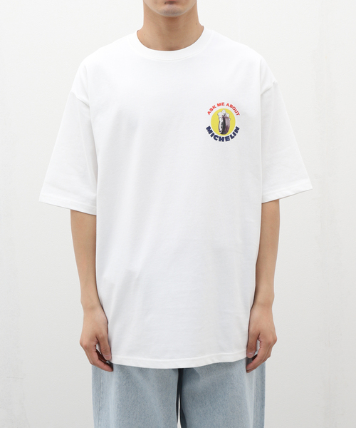 417 EDIFICE(フォーワンセブンエディフィス)の「MICHELIN Tシャツ2(Tシャツ/カットソー・メンズ・ホワイト・X-LARGE/LARGE/MEDIUM)」の12枚目の写真