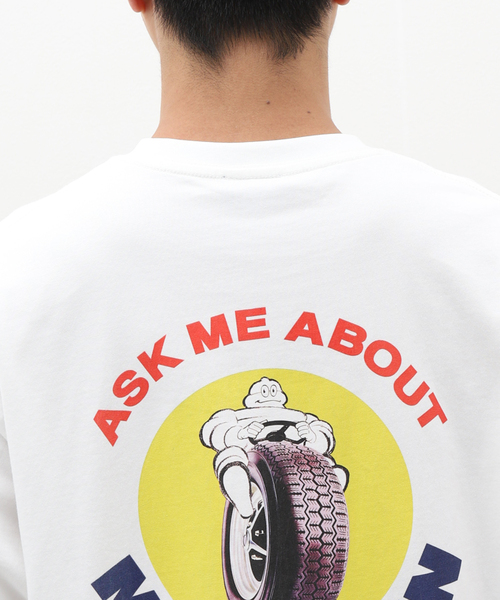 417 EDIFICE(フォーワンセブンエディフィス)の「MICHELIN Tシャツ2(Tシャツ/カットソー・メンズ・ホワイト・X-LARGE/LARGE/MEDIUM)」の7枚目の写真