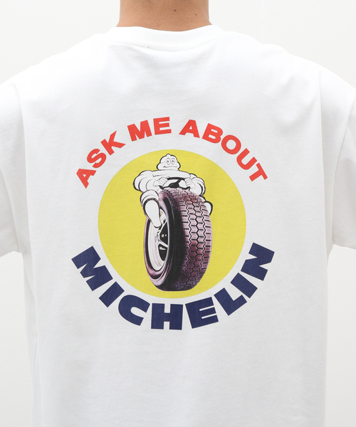 417 EDIFICE(フォーワンセブンエディフィス)の「MICHELIN Tシャツ2(Tシャツ/カットソー・メンズ・ホワイト・X-LARGE/LARGE/MEDIUM)」の19枚目の写真