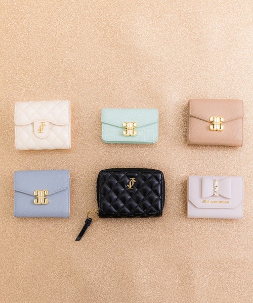JILL by JILL STUART(ジルバイジルスチュアート)の「◇Link Jシリーズ ミニ財布(財布・レディース・ピンクベージュ/ブラック/ライトブルー・FREE)」の4枚目の写真