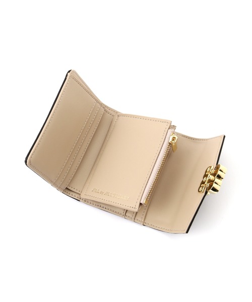 JILL by JILL STUART(ジルバイジルスチュアート)の「◇Link Jシリーズ ミニ財布(財布・レディース・ピンクベージュ/ブラック/ライトブルー・FREE)」の11枚目の写真