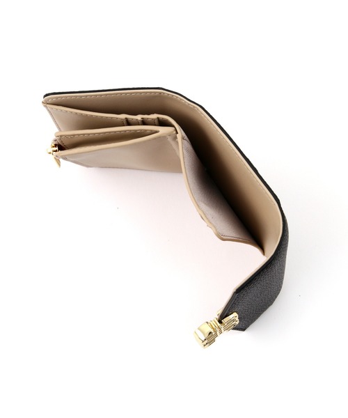 JILL by JILL STUART(ジルバイジルスチュアート)の「◇Link Jシリーズ ミニ財布(財布・レディース・ピンクベージュ/ブラック/ライトブルー・FREE)」の13枚目の写真