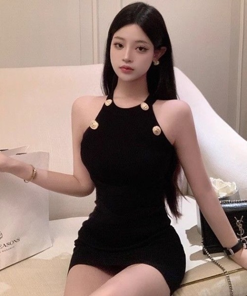 Sibra(シブラ)の「ニットワンピース(ワンピース・レディース・ホワイト/ブラック・M)」の9枚目の写真