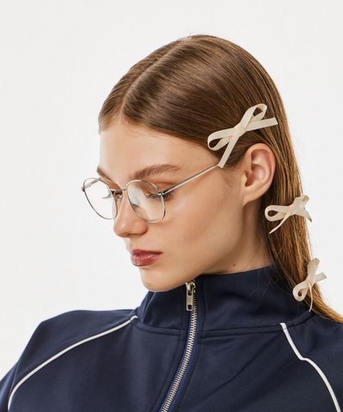 FOREVER 21（フォーエバー トゥエンティーワン）の「メタルフレームメガネ（メガネ・レディース・シルバー/グレー・FREE）」の11枚目の写真