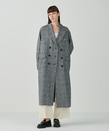 GRACE CONTINENTAL | グレンチェックチェスターコート(チェスターコート)