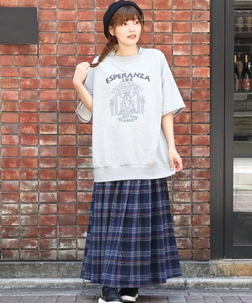 チチカカ（チチカカ）の「メヒコアート刺繍ミニ裏毛プルオーバー（Tシャツ/カットソー・レディース・ネイビー/ベージュ/グレー・FREE）」の11枚目の写真