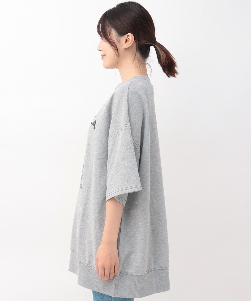 チチカカ（チチカカ）の「メヒコアート刺繍ミニ裏毛プルオーバー（Tシャツ/カットソー・レディース・ネイビー/ベージュ/グレー・FREE）」の4枚目の写真